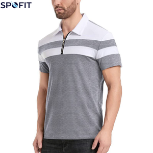 Polos personnalisés à manches courtes, design logo sur mesure, tendance, sublimation ou uni, fabrication sur mesure pour hommes. - Product Image 3