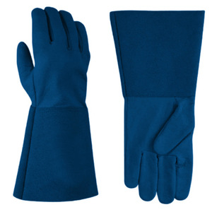 Guantes de Seguridad de Cuero Vacuno Retardantes al Fuego para Soldadura TIG, Construcción Industrial, Barbacoa - Product Image 3