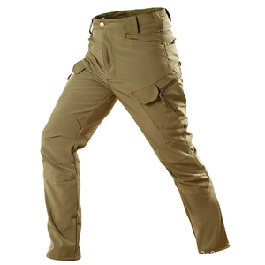 New Arrival Fall Winter Workout Fitness Cargo Pockets <b>Running</b> Jogging Pants Children Cotton <b>Fleece</b> Jogger Breathable Plus Size - Product Image 1