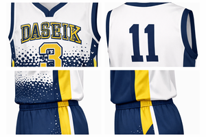 Ensemble de maillot de basket-ball personnalisé pour enfants, avec nom et numéro, pour garçons et filles, sports - Product Image 5