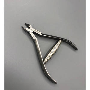 Coupe-cuticules en acier inoxydable, coupe-ongles incarnés professionnel, pince à ongles de précision à mâchoires larges pour manucure et pédicure - Product Image 1
