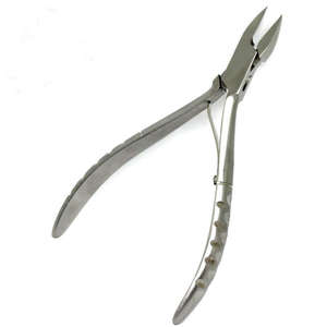 Fettle Med Professional Coupe-ongles droit 12 cm en acier inoxydable à double ressort, qualité professionnelle pour salon et podologie, pour ongles épais - Product Image 4