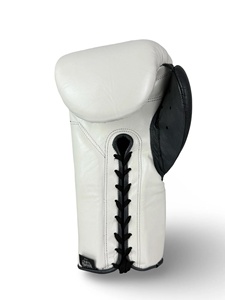 Gants de boxe en cuir véritable de vachette de haute qualité, design « No Boxing No Life », pour le sparring, prix de gros RTS, référence AS-BG-5034 - Product Image 3