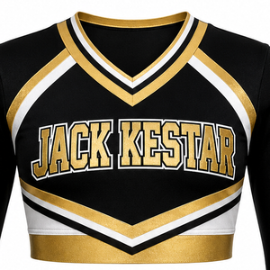 Uniforme de Animadora Sublimado Premium, Gráficos Personalizados del Equipo, Nombres, Logotipos y Colores Personalizados, Ropa Deportiva Moderna - Product Image 3