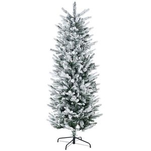 Albero di Natale Artificiale di Lusso in Pino Pre-Illuminato di Alta Qualità, 1,8 m, in PET PVC con Supporto in Metallo e Decorazioni per Interni ed Esterni - Product Image 2
