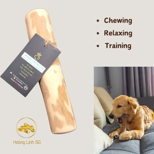 100% naturel café bois chien jouet à mâcher Style dessin animé jouets à mâcher pour animaux de compagnie pour dents propres Contact Sara à + 84 797 415 298 - Product Image 2