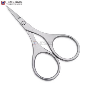 Ciseaux à ongles professionnels multi-usages en acier inoxydable, ciseaux fantaisie dorés personnalisés pour salon et usage domestique, outil de beauté essentiel et tranchant - Product Image 2