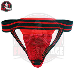 Protège-guêtres de boxe en cuir PU durable avec soutien de taille réglable, personnalisable pour l'entraînement et la compétition - Product Image 2