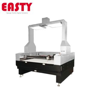 Máquina de Marcado, Corte, Perforación y Grabado Láser de CO2 con Escaneo de Visión por Cámara Superior - Automática para Aplicaciones Textiles - Product Image 1