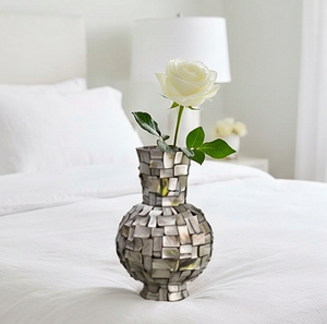 Jarrón de Metal con Patrón de Mosaico Vintage para Decoración de Interiores, Hogar, Hotel, Mesa de Boda, Adorno Artístico Clásico - Product Image 5