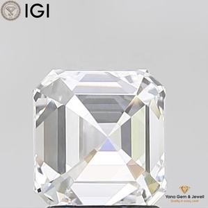 Diamante Cultivado en Laboratorio CVD de 1.50 Quilates, Color E, Claridad VVS2, Corte Asscher, con Certificado IGI para Selección de Alta Joyería - Product Image 4