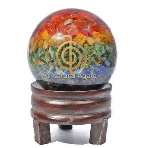 Compra en línea Esferas de Reiki unidas por siete Chakras | Esferas de Reiki unidas por siete Chakras a la venta - Product Image 3