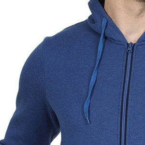 Último estilo, nueva llegada, sudaderas con cremallera para hombre de color sólido, algodón y poliéster, sudaderas con cremallera para hombre al por mayor - Product Image 4