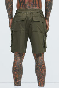 Pantalones Cortos Cargo de Lona de Alta Calidad para Hombre 2026, Talla Grande, con Doble Rodilla, Estilo Carpintero, Rectos, para Trabajo - Product Image 5