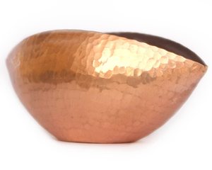 Handmade Pure Copper & Brass <b>Square</b> Votive T Light Holder Candle Bowl Diya Ideal for Home Table Decoration 3x 3x0.5 LWH Inches - Product Image 3