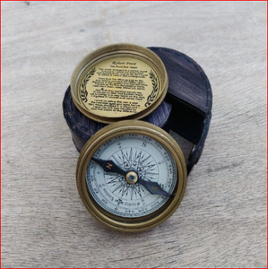 Maritime Marine Brass <b>Compass</b> Nautical Antique <b>Vintage</b> Pocket Gift <b>Vintage</b> - Product Image 2