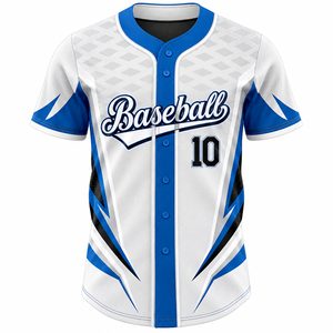 Maillot de baseball personnalisé avec boutons, nom et numéro de l'équipe brodés, impression sportive pour hommes, femmes, garçons, tenue de softball - Product Image 4