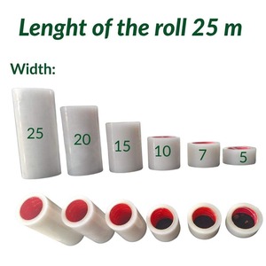 UV Resistant and Weatherproof Wholesale Heavy Duty 150mic Polyethylene Adhesive Tape 7cm for Repairing Canopy Tents - Product Image 2