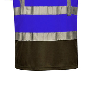T-shirt de travail réfléchissant personnalisé avec logo pour homme, design tendance, vêtements de travail pour homme - Product Image 4