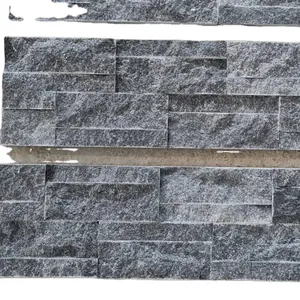 Shock Discount House Decorated with Dark Black Slate Wall Panel Ledge StoneManufacturer of Marble - Natural Stones Supplier Fro