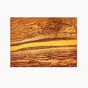 Tabla de Cortar de Madera de Olivo, Bloque para Servir Charcutería, Duradera, Antideslizante, Apta para Lavavajillas, Rectangular, 1.5 cm - Product Image 2