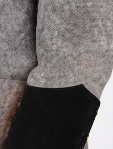 Manteau réversible en laine gris pour homme, coupe-vent, imperméable, boutonné, style historique, pour l'extérieur - Product Image 6
