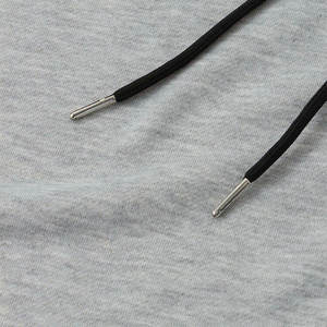 New Collared Embroidered <b>Hoodie</b> with Custom Distressed Design <b>Men</b> Streetwear Fleece Polyester/Cotton Breathable - Product Image 5