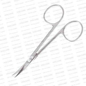 Tijeras de plástico Sealy de 4-3/4 (12 cm) con punta fina de acero inoxidable para disección nasal, para rinoplastia y otorrinolaringología, de Vaslcare - Product Image 6