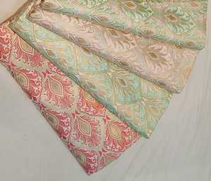 Tissus en soie brodée Banarasi, tissage jacquard traditionnel, matériau textile de luxe pour vêtements ethniques - Product Image 5