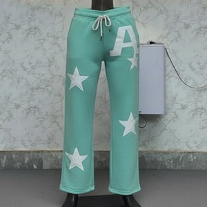 Direct Factory Supply Men's Straight-Leg Sweatpants Custom Design Casual Street Style Wholesale Price - Product Image 5