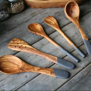 High Quality Mango Wood <b>Soup</b> <b>Spoon</b> Friendly Durable Natural Handicraft Best Design Kitchenware for Party Use - Product Image 1