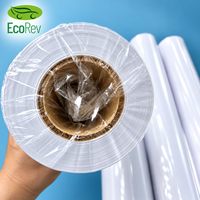 EcoRev Rollo de Papel para Plotter CAD de Pulpa de Madera Reciclable y Biodegradable de Doble Cara Azul de 80 g/m²