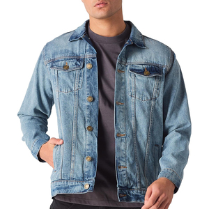 Wholesale Best Selling <b>Men</b> <b>Denim</b> <b>Jackets</b> With Customized Logo New Arrival Cheap Price Breathable <b>Men</b> <b>Jacket</b> In High Quality - Product Image 1