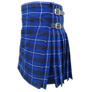 Kilt Escocés de Tartán para Hombre, Estilo Tradicional de las Tierras Altas, Plisado, Utilitario, Cintura Ajustable, Informal para Exteriores - Product Image 4