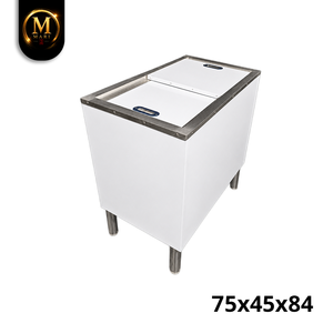 Contenedor de Hielo Aislado Térmicamente de Grado Alimenticio Premium, Acero Inoxidable, Gran Capacidad, para Restaurantes, Bares y Cafés Comerciales - Product Image 4