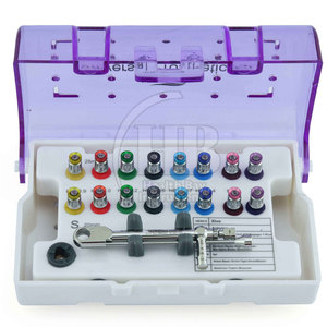 Kit Prothétique d'Implants Dentaires Réutilisables de Haute Qualité avec Conception de Précision en Acier Inoxydable Durable Manuel - Product Image 3