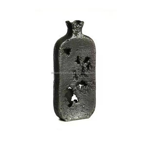 Jarrón Decorativo de Aluminio Geométrico Moderno, Ecológico, para Bodas, 26 cm x 33 cm x 4 cm, Dorado, para Mesa de Dormitorio, Venta Rápida y Exclusiva - Product Image 2