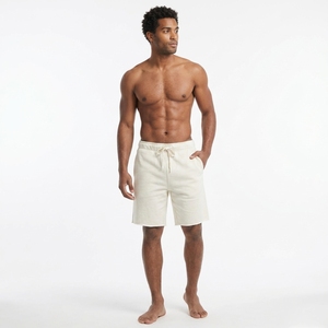 Shorts en coton de qualité supérieure, toucher doux, taille élastique, shorts décontractés de luxe pour l'été, à porter tous les jours - Product Image 2