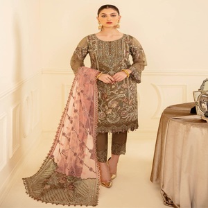 Clearance Sale for <b>Women's</b> Original Indian <b>Kurta</b> Set Ramsha Girls' Suit Pakistani Party Dress with Salwar Kameez for <b>Women</b> - Product Image 3