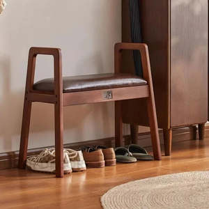 ErgoHaven Nordic Ergonomic Bench Compact Entryway Shoe Changing Stool for Bedrooms, Hallways & Dressing Areas - Product Image 2