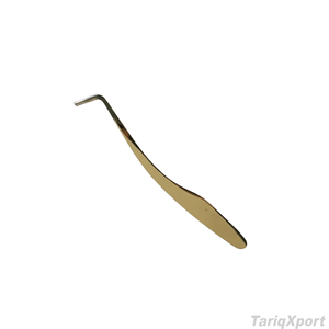 <b>Individual</b> Flare <b>Lash</b> Applicator Tweezers DIY <b>Lash</b> Tool Custom Logo Stainless Steel - Product Image 2