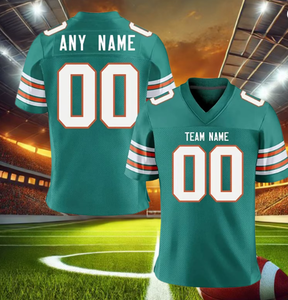 Custom Red American Football Jersey Personalized Football <b>Shirt</b> with Team Name Number Fans Men Women Youth Kids Top Streetwear - Product Image 5