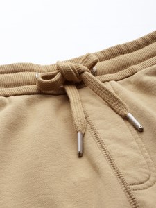 Pantalones Cortos Cargo Color Caqui para Hombre, Cintura Media, con Cordón, Estilo Casual, con Bolsillos, Transpirables, de Algodón Tejido - Product Image 6