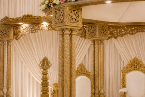 Fabricante de Mandaps de Madera para Bodas Indias, Mandap Triveni Hindú, Tamaño Personalizado, Portátil, Nueva Llegada - Product Image 5