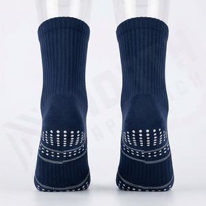 ML136 Non Slip Custom Embroidery <b>Socks</b> Ankle Sport Mens Grip Breathable Athletic <b>Running</b> Gym Durable Customized Color Pairs - Product Image 2