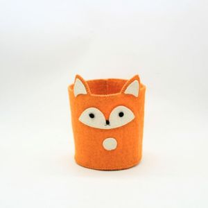 Panier de rangement en feutre Fox - Product Image 4