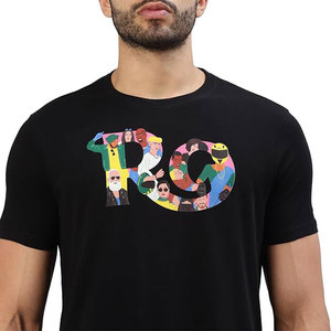 High Quality <b>Cropped</b> Boxy <b>Fit</b> Men's <b>T</b>-<b>shirt</b> Casual Oversized <b>T</b>-<b>shirt</b> Blank Custom <b>t</b> <b>Shirt</b> for Men - Product Image 2