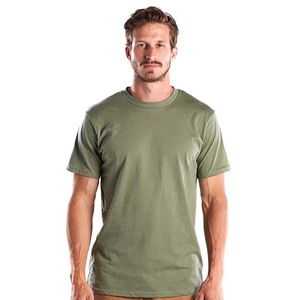 Custom Logo T Shirts Soft <b>Ringspun</b> Cotton Unisex Jersey T Shirts - Product Image 4