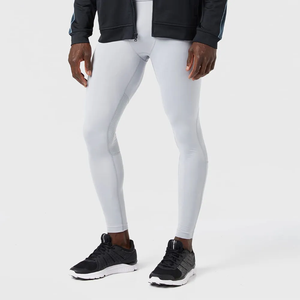 Pantalon de compression sportif confortable et tendance pour homme, idéal pour le BJJ, le Jiu-Jitsu, la boxe (sans kimono), extensible et respirant à l'avant - Product Image 1