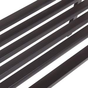 Panca da Giardino Nera da 50 Pollici per Esterni e Patio - Product Image 6